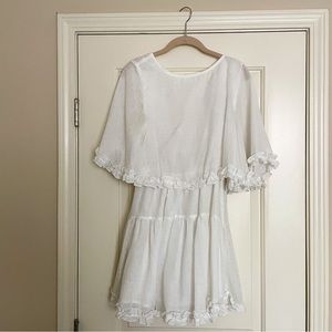 White Flowy Dress | Princess Polly